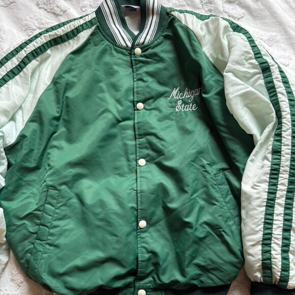 Vintage Michigan State Varsity Jacket